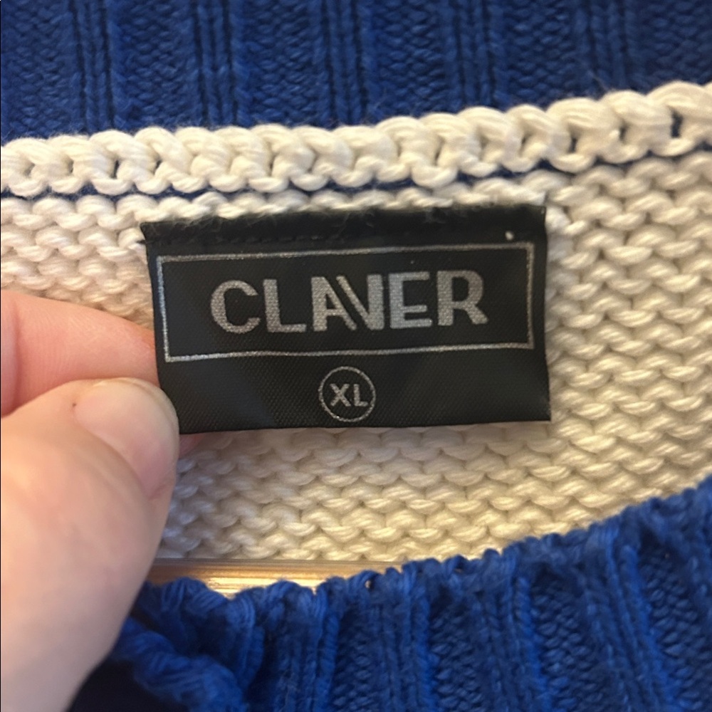 Claver Vintage  Colorful Farm Scene Cardigan - Picture 2 of 8